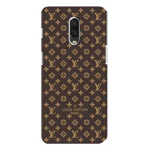 Чехол Стиль Louis Vuitton на One Plus 6T (Фон Луи Виттон)