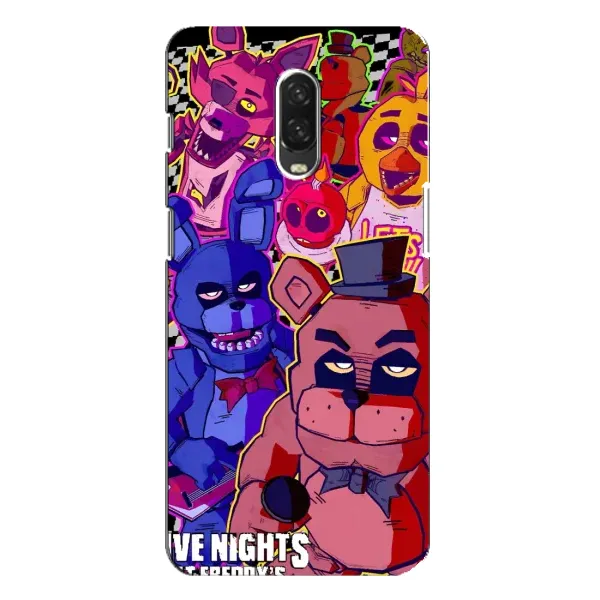 Чехол с рисунком «Фредди» для OnePlus 6T