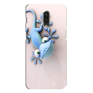 Чехлы с изображением разных животных для One Plus 6T (Геккон)