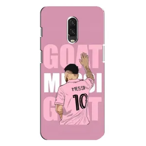 Чехлы Лео Месси в Майами на One Plus 6T (GOAT MESSI)