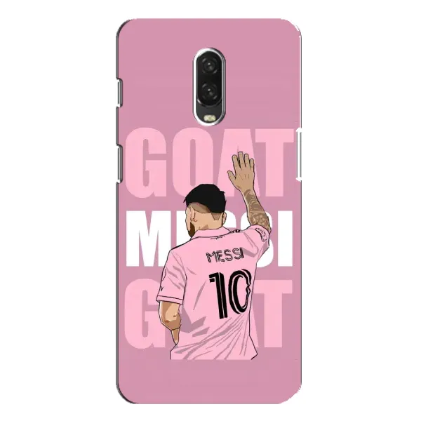 Чехол с рисунком «GOAT MESSI» для OnePlus 6T Чехол с рисунком «GOAT MESSI» для OnePlus 6T