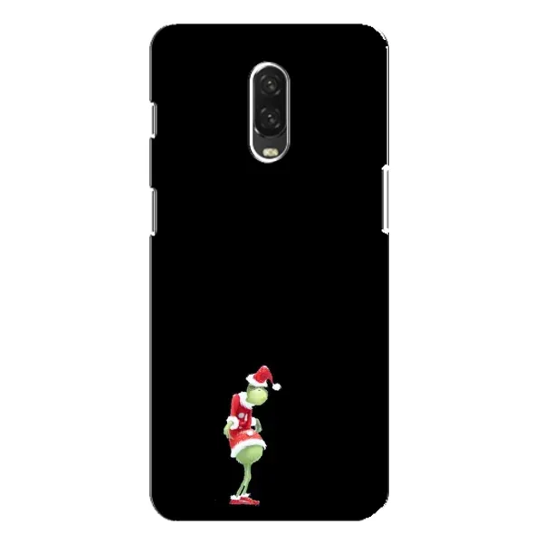 Чехол с рисунком «Гринч на чорном» для OnePlus 6T Чехол с рисунком «Гринч на чорном» для OnePlus 6T