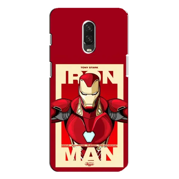 Чехол с рисунком «Iron man» для OnePlus 6T Чехол с рисунком «Iron man» для OnePlus 6T