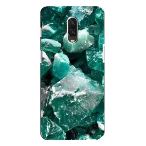 Чехол (Дорого -богато) на One Plus 6T (Изумруд)