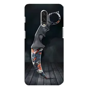 Чехол КИБЕРСПОРТ для One Plus 6T (Кинжал КС ГО)