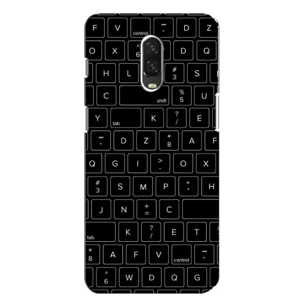 Чохол з малюнком «Клавіатура» для OnePlus 6T Чохол з малюнком «Клавіатура» для OnePlus 6T