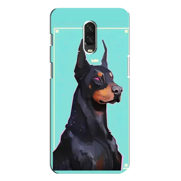 Чехол с рисунком «Король доберман» для OnePlus 6T Чехол с рисунком «Король доберман» для OnePlus 6T