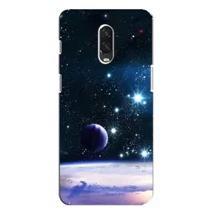 Чохол (ТПУ) з планетами на One Plus 6T (Космічний вид)