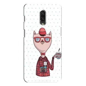 Чохол на тематику: Коти для OnePlus 6T (Кіт аристократ)
