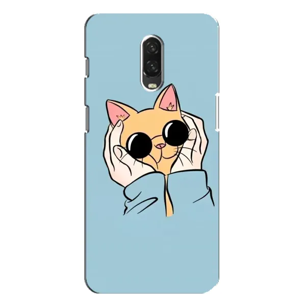 Чехол с рисунком «КОТИК в очках» для OnePlus 6T Чехол с рисунком «КОТИК в очках» для OnePlus 6T
