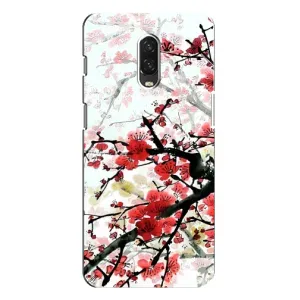 Чехол с принтом САКУРЫ на One Plus 6T (Красивая Сакура)