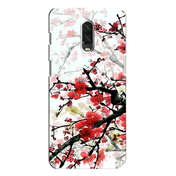 Чехол с рисунком «Красивая Сакура» для OnePlus 6T Чехол с рисунком «Красивая Сакура» для OnePlus 6T