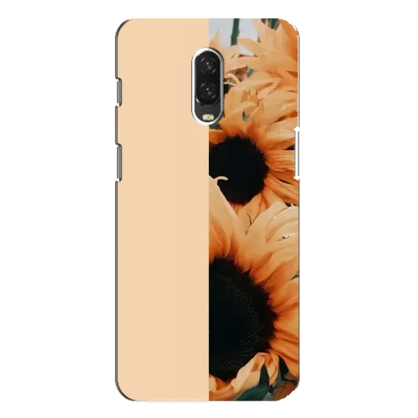 Чехол с рисунком «Красивые подсолнухи» для OnePlus 6T Чехол с рисунком «Красивые подсолнухи» для OnePlus 6T