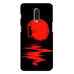Літній Чохол на One Plus 6T (Червоний Захід сонця)