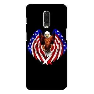 Чехол с рисунком «Крылья США» для OnePlus 6T