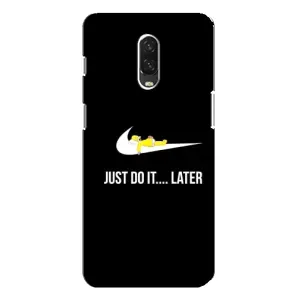 Силиконовый Чехол на One Plus 6T с картинкой Nike (Later)