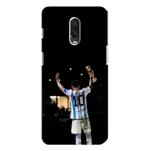 Чохли Лео Мессі Аргентина для One Plus 6T (Лео Чемпіон)