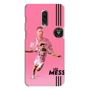 Чехлы Лео Месси в Майами на One Plus 6T (Лео в Майами)