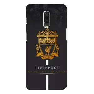 Силиконовые Чехлы принт Футбол на One Plus 6T (Liverpool)