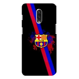 Чехол для One Plus 6T (Барселона) (Лого Барсы)