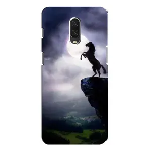 Чехлы с изображением разных животных для One Plus 6T (Лошадь)