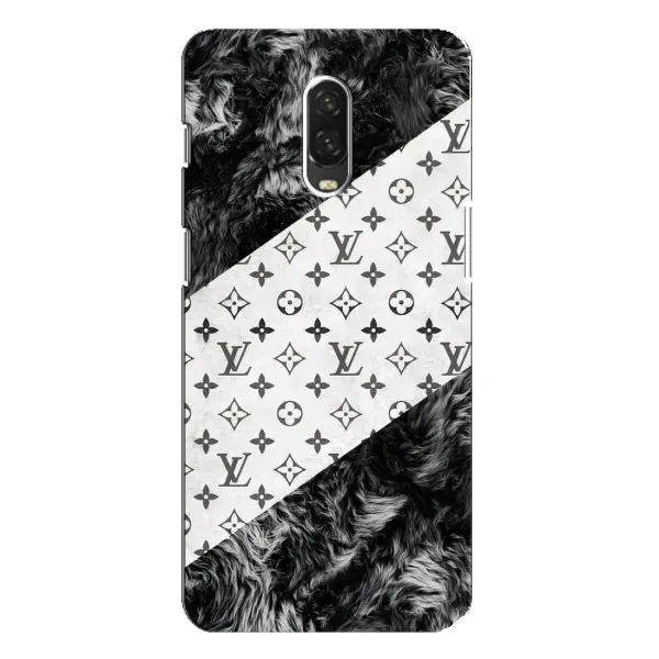 Чехол с рисунком «LV на белом» для OnePlus 6T Чехол с рисунком «LV на белом» для OnePlus 6T