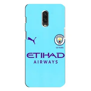Силиконовые Чехлы принт Футбол на One Plus 6T (Man City)