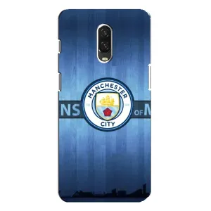 Силиконовые Чехлы принт Футбол на One Plus 6T (ManCity)
