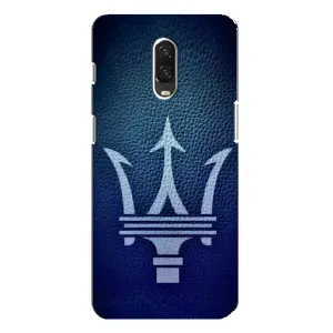 Чехлы с тематикой "Крутые машины" на One Plus 6T (Лого Maserati)