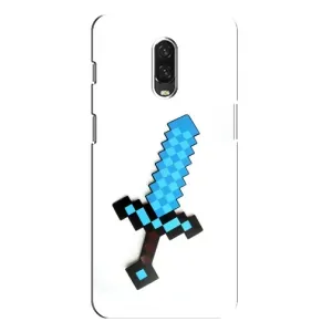 Чохли для One Plus 6T (Персонажі МайнКрафт) (Меч)