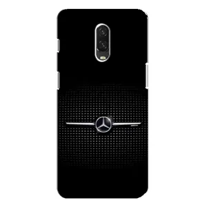 Силиконовый бампер с картинкой машины на One Plus 6T (Mercedes)