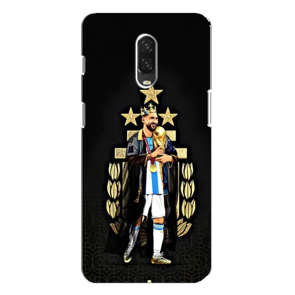 Чохол з малюнком «Мессі король» для OnePlus 6T Чохол з малюнком «Мессі король» для OnePlus 6T