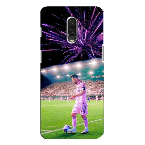 Чехол с рисунком «Месси в Майами» для OnePlus 6T Чехол с рисунком «Месси в Майами» для OnePlus 6T