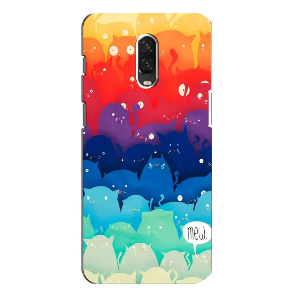 Чехол с рисунком «Mew» для OnePlus 6T