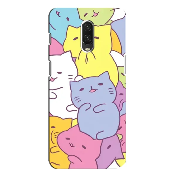 Чехол с рисунком «Милые котики» для OnePlus 6T Чехол с рисунком «Милые котики» для OnePlus 6T