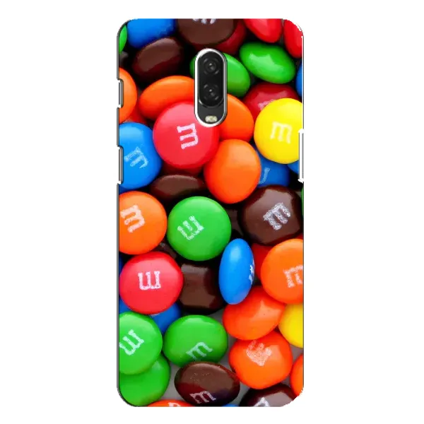 Чехол с рисунком «Разноцветные M&M'S» для OnePlus 6T Чехол с рисунком «Разноцветные M&M'S» для OnePlus 6T