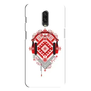 Силіконовый Чохол на One Plus 6T з картинкой Вишиванки (Модна вишиванка)