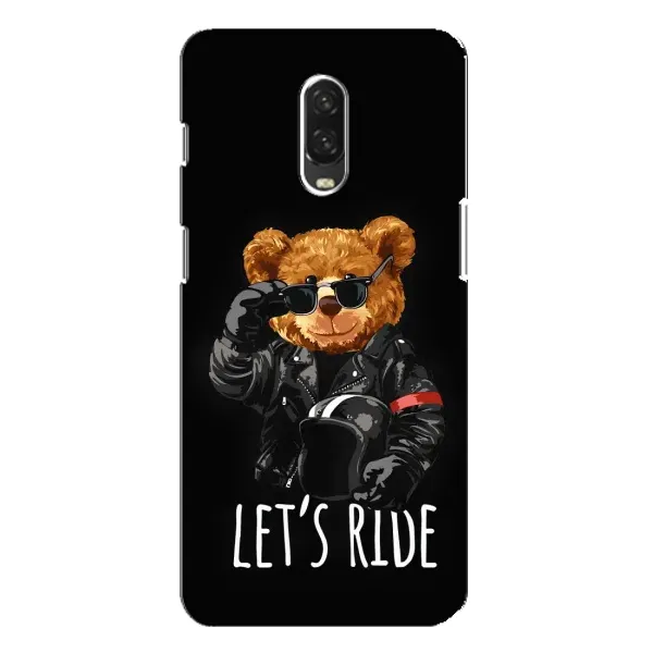 Чехол с рисунком «Модный Мишка» для OnePlus 6T Чехол с рисунком «Модный Мишка» для OnePlus 6T