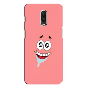 Чехлы с Патриком на One Plus 6T (Мордочка Патрика)