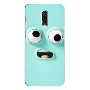 Силиконовые Чехлы (смешные стикеры) для One Plus 6T (Забавное мятное лицо)