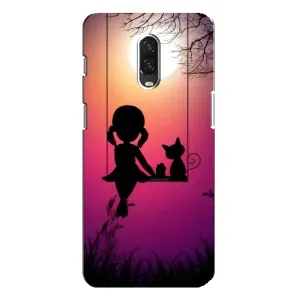 Чохол з малюнком «На гойдалці» для OnePlus 6T