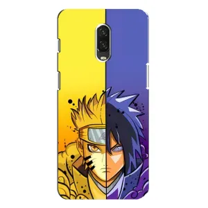 Купить Чехлы на телефон с принтом Anime для One Plus 6T (Naruto Vs Sasuke)