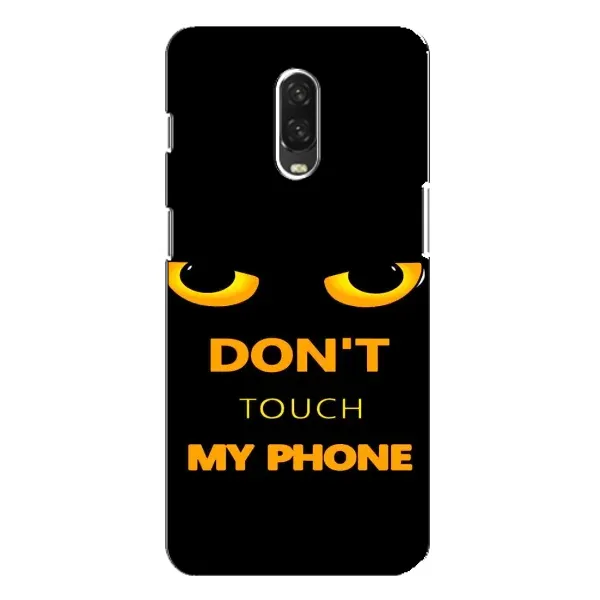 Чехол с рисунком «Не трогай мой телефон» для OnePlus 6T Чехол с рисунком «Не трогай мой телефон» для OnePlus 6T