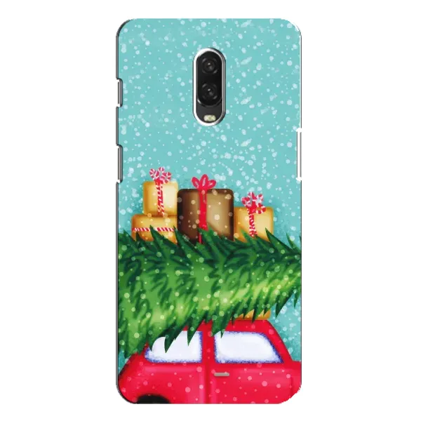 Чехол с рисунком «Новогодние подарки» для OnePlus 6T Чехол с рисунком «Новогодние подарки» для OnePlus 6T