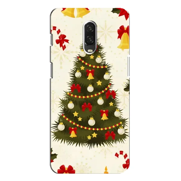 Чехол с рисунком «Новогодний принт» для OnePlus 6T Чехол с рисунком «Новогодний принт» для OnePlus 6T