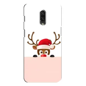 Чохол Санта Клаус для One Plus 6T (Оленя)