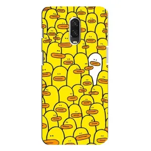 Силиконовый бампер с картинкой животных для One Plus 6T (Особенный)