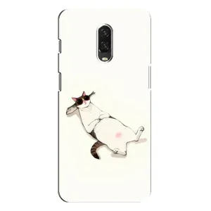 Чохол на тематику: Коти для OnePlus 6T (Відпочинок)