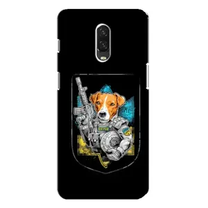 Чохол з принтом для One Plus 6T (Патрон Воїн)