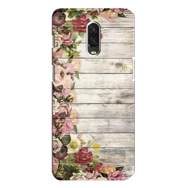 Чехол с рисунком «Плетущиеся цветы» для OnePlus 6T Чехол с рисунком «Плетущиеся цветы» для OnePlus 6T